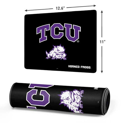 Texas Christian University TCU Horned Frogs Logo Gaming Mouse Pad